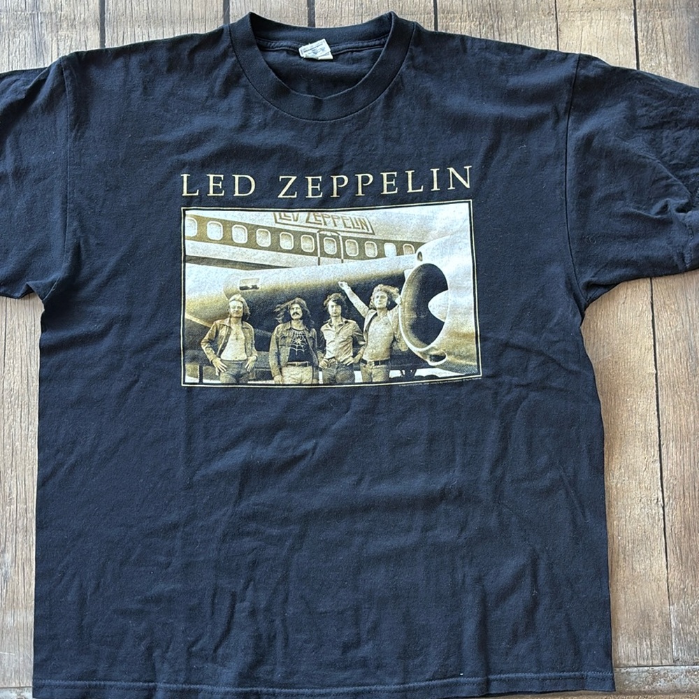 XL Mens Led Zeppelin Cotton Graphic Tee